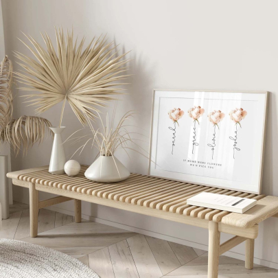 Personalised Friendship Print, Best Friend Print