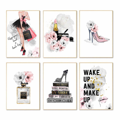 Lipstick Fashion Poster