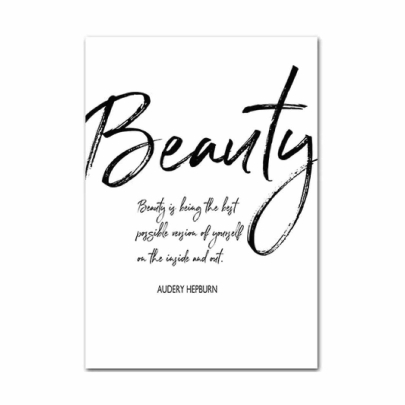 Smoke Girl Fashion Poster