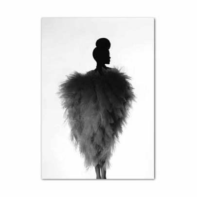 Everyday Swimming Girl Fashion Poster