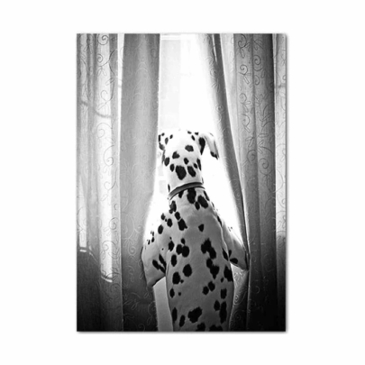 Smoke Girl Fashion Poster