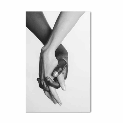 Smoke Girl Fashion Poster