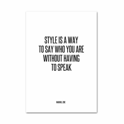 Everyday Swimming Girl Fashion Poster