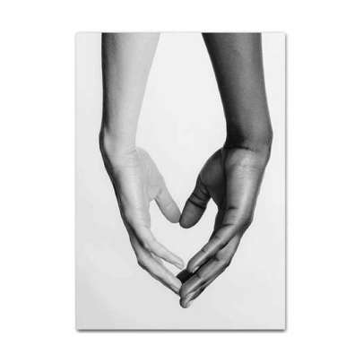 Smoke Girl Fashion Poster