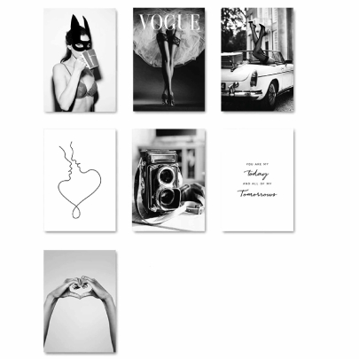 Hands In Heart Fashion Poster