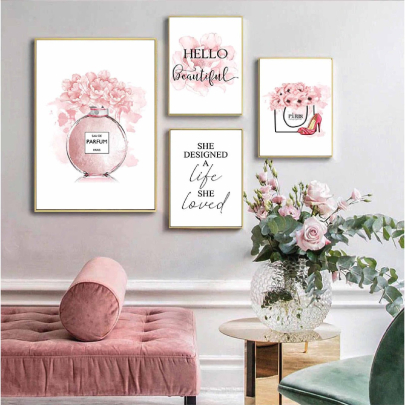 Flower Fashion Poster