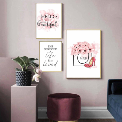 Flower Fashion Poster