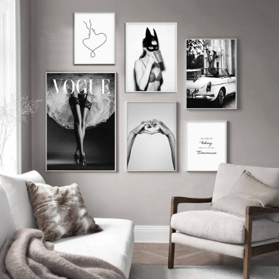 Hands In Heart Fashion Poster