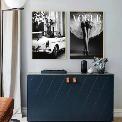 Hands In Heart Fashion Poster