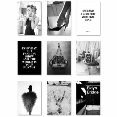 Everyday Swimming Girl Fashion Poster