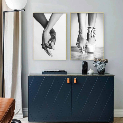 Smoke Girl Fashion Poster