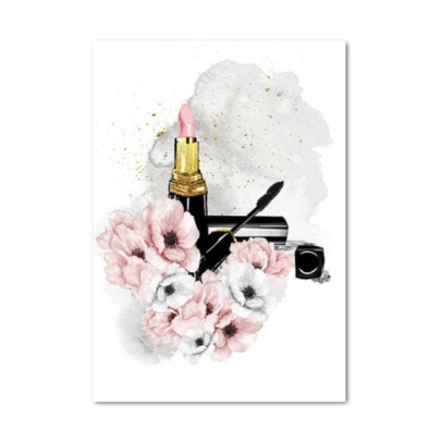Lipstick Fashion Poster