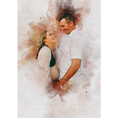 Personalised Watercolor Painting From Photo