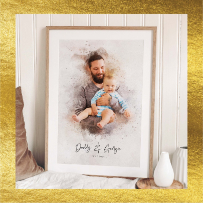 Personalised Watercolor Painting From Photo