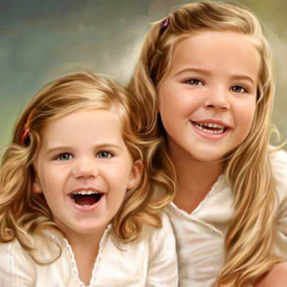 Kids Portrait Painting