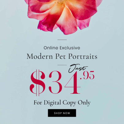 Modern Custom Pet Portrait Personalised Gift