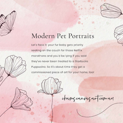 Watercolor Pet Portrait Milo