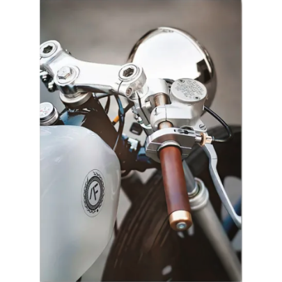 Fashion Classic Motorcycle Cool Girl Posters