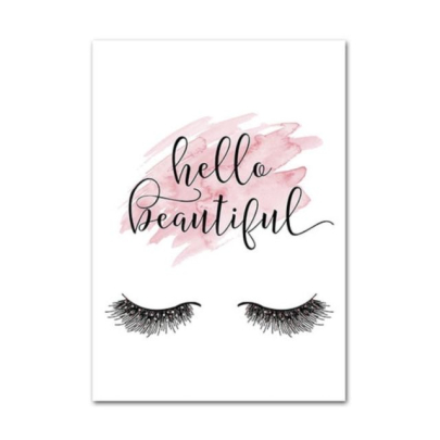 Hello Fashion Poster