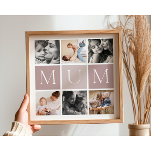 Custom Mum Photo Collage